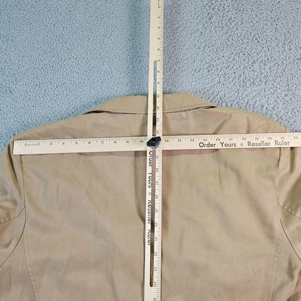 The Territory Ahead Sport Coat Mens XL Beige Silk Cotton Casual Blazer Jacket